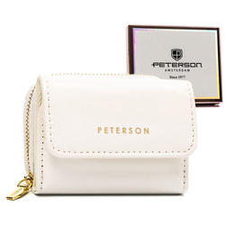 Elegante Damen Geldbörse aus lackiertem Öko-Leder – Peterson