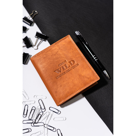 Große Herren Geldbörse aus Leder – Always Wild