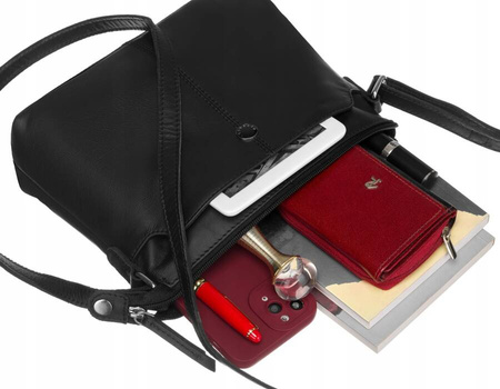 Leder-Umhängetasche mit verstellbarem Riemen – Peterson