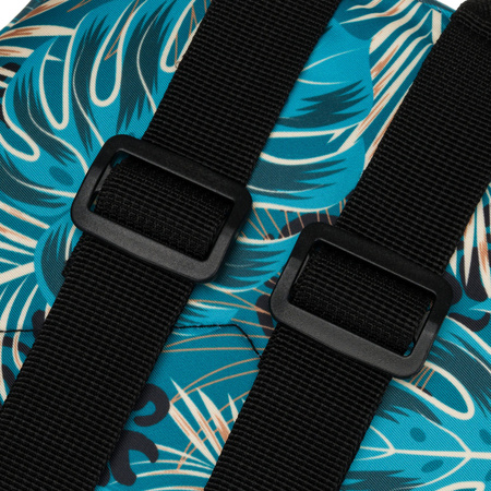 Multicolor Damen City Rucksack mit Pflanzenmuster – Rovicky