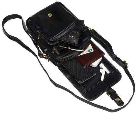 Leder Herrentasche im Vintage-Stil – Peterson