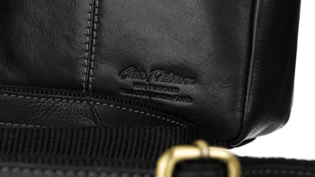 Umhängetasche für Herren aus echtem Leder – Peterson