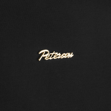 Damen-Stadtrücksäcke aus Polyester in Schwarz, an verstellbaren Trägern aufgehängt - Peterson