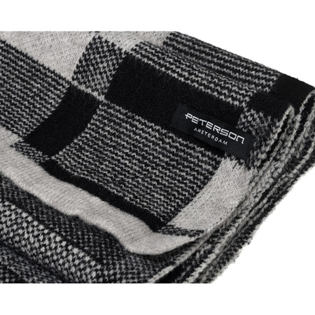 Langer Winter-Schal für Herren im Karomuster – Peterson