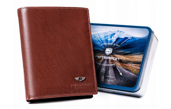 Große Herren Geldbörse aus Leder – Peterson