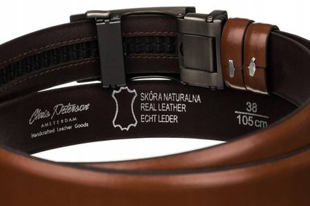Eleganter Herren Gürtel mit Automatikschließe – Peterson