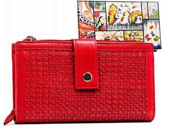 Große Damen Geldbörse aus Echtleder – Rovicky