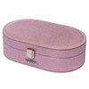Rosa Schmuckkästchen mit eingebautem Spiegel – Peterson