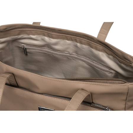 Stadt Shopper Tasche mit Seitentasche – Peterson