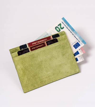 Dokumenten- und Geldschein-Etui aus Leder – Peterson