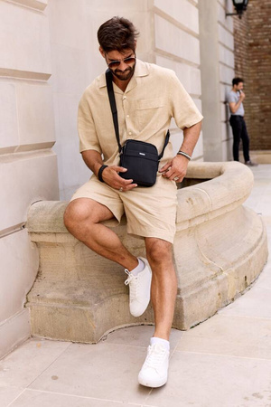 Praktische Herren Umhängetasche aus Codura – Rovicky