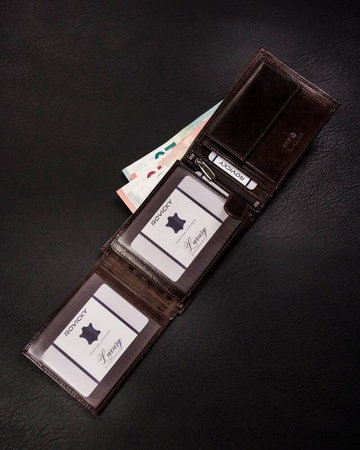 Große Herren Geldbörse aus Leder – Rovicky