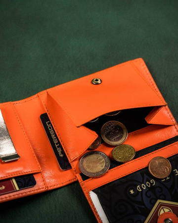 Kleine Herren Geldbörse ohne Verschluss – Peterson