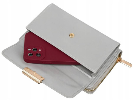 Mini Damen Umhängetasche mit Geldbörsenfunktion und abnehmbarem Riemen – 4U Cavaldi