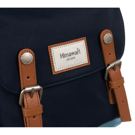 Städtischer Rucksack in Hellblau mit Laptopfach – Himawari