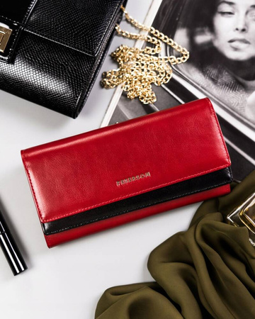 Große Damen Geldbörse aus Leder – Peterson