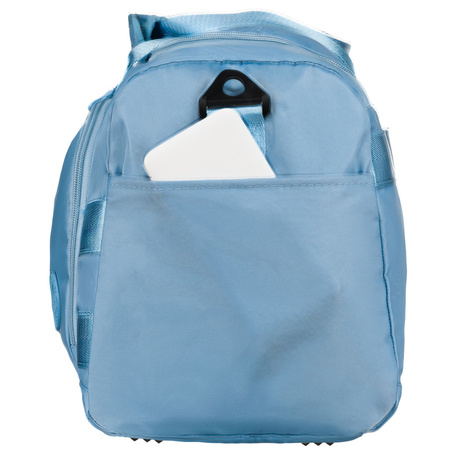 Wochenendtasche in Hellblau mit Koffergurt – Peterson