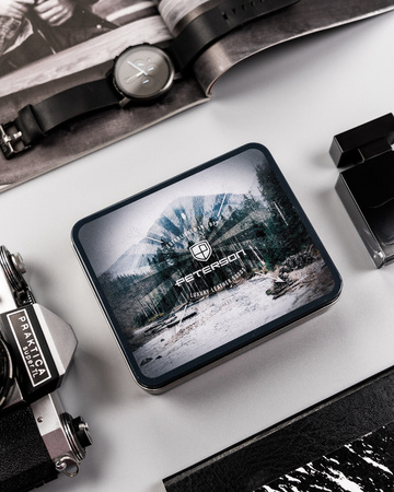 Herren-Geldbörse aus Leder für Karten – Peterson