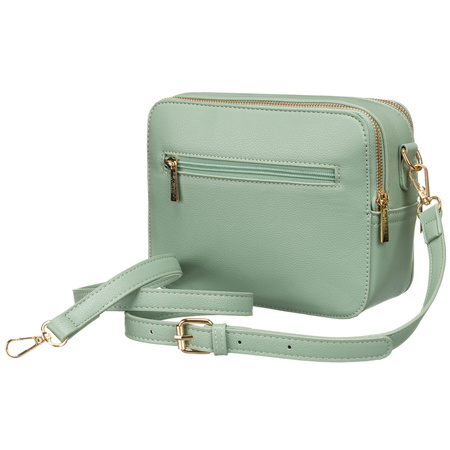 Modische Damen Umhängetasche in Grün aus Öko-Leder – Peterson