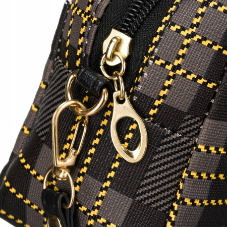 Reise-Kosmetiktasche für Damen im Karomuster – Rovicky