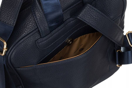 Geräumiger Damen Rucksack aus Öko-Leder – Peterson