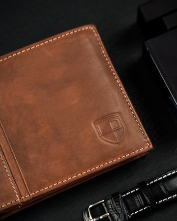 Herren Geldbörse aus Leder für Karten – Peterson