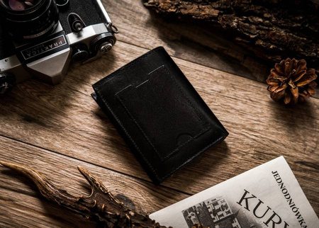 Herren Geldbörse aus Leder hochformat mit RFID-Schutz – Peterson