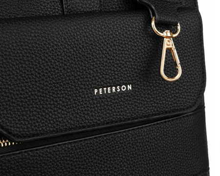 Damen Laptoptasche aus Öko-Leder – Peterson