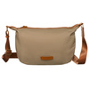Stadt-Umhängetasche in Khaki-Braun mit verstellbarem Gurt – Peterson
