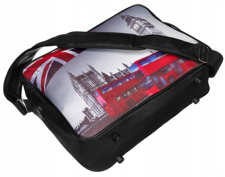 Geräumige, jugendliche Umhängetasche mit breitem Gurt – Loren