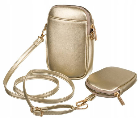 Mini Damen Tasche mit zusätzlicher Geldbörse aus Öko-Leder – Rovicky