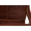 Elegante Herren-Umhängetasche aus Naturleder in Braun - Peterson