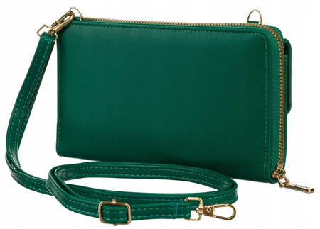 Mini Damen Umhängetasche-Geldbörse 2-in-1 mit abnehmbarem Riemen – 4U Cavaldi