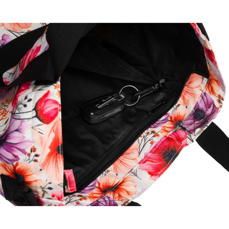 City Shopper Tasche mit Blumenmuster – Rovicky