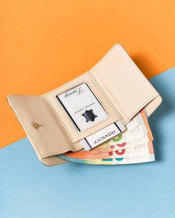 Kleine Damen Geldbörse aus Leder mit RFID-Schutz – Lorenti