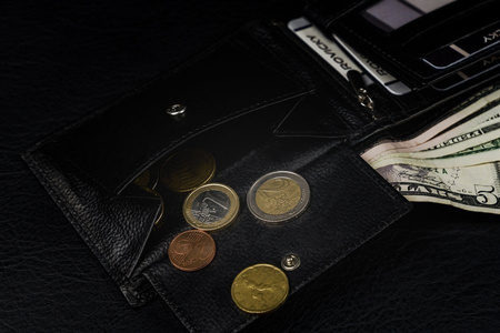 Herren Geldbörse groß, querformatig aus Leder – Ronaldo