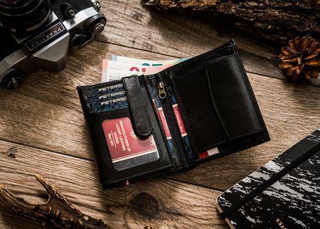 Herren Geldbörse mit patriotischem Motiv – Peterson