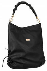 Damen Shopper Tasche aus Echtleder im Beutelstil – Peterson