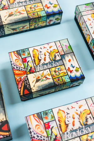 Große, vertikale Damen Geldbörse aus echtem Leder – Rovicky