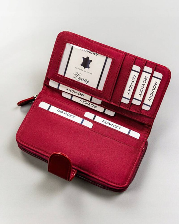 Große bequeme Damen Geldbörse aus Öko-Leder – 4U Cavaldi