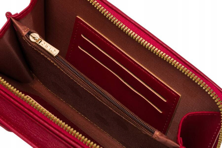 2-in-1 Handtasche-Geldbörse mit langem, abnehmbarem Riemen – 4U Cavaldi