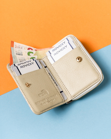 Kleine Damen Geldbörse aus Leder – Lorenti