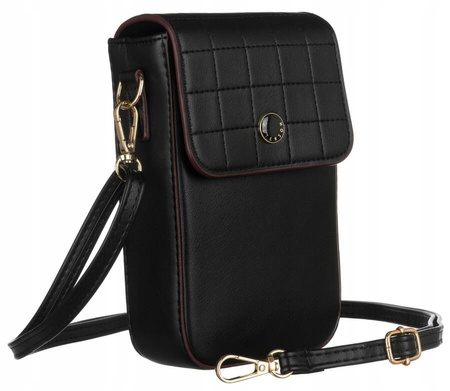 Mini Damen Umhängetasche-Portemonnaie aus Öko-Leder – Peterson