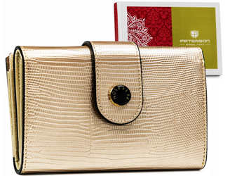 Elegante Damen Geldbörse aus Leder – Peterson