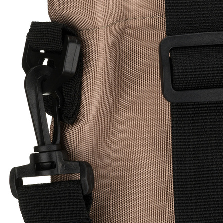 Große Damentasche aus Polyester in Beige, ein Hauptfach - Peterson