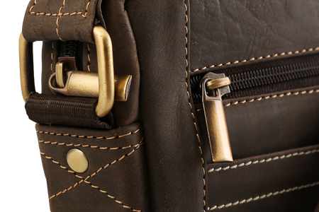 Herren Ledertasche mit langem Schulterriemen – Always Wild