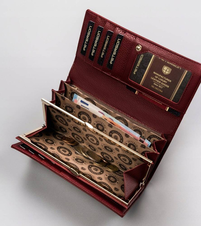 Lackiertes Kartenetui mit Schlangenmuster – Peterson