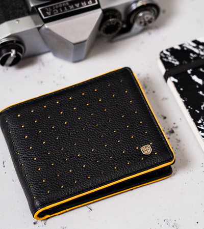 Sportliche Herren Geldbörse aus Leder mit RFID-Schutz – Peterson