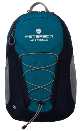 Leichter Wanderrucksack mit Reißverschlusstaschen – Peterson