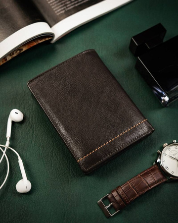 Pionier Herren Geldbörse aus Echtleder – Rovicky